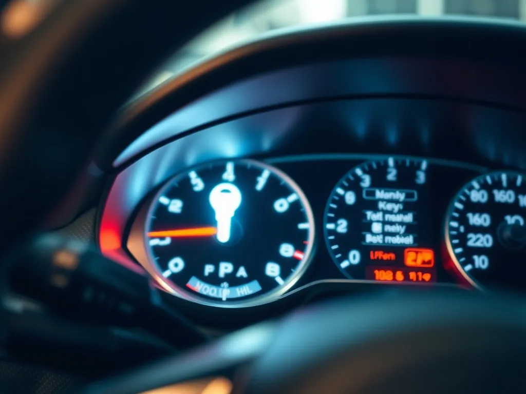 Co oznacza kontrolka samochód z kluczykiem w Oplu?