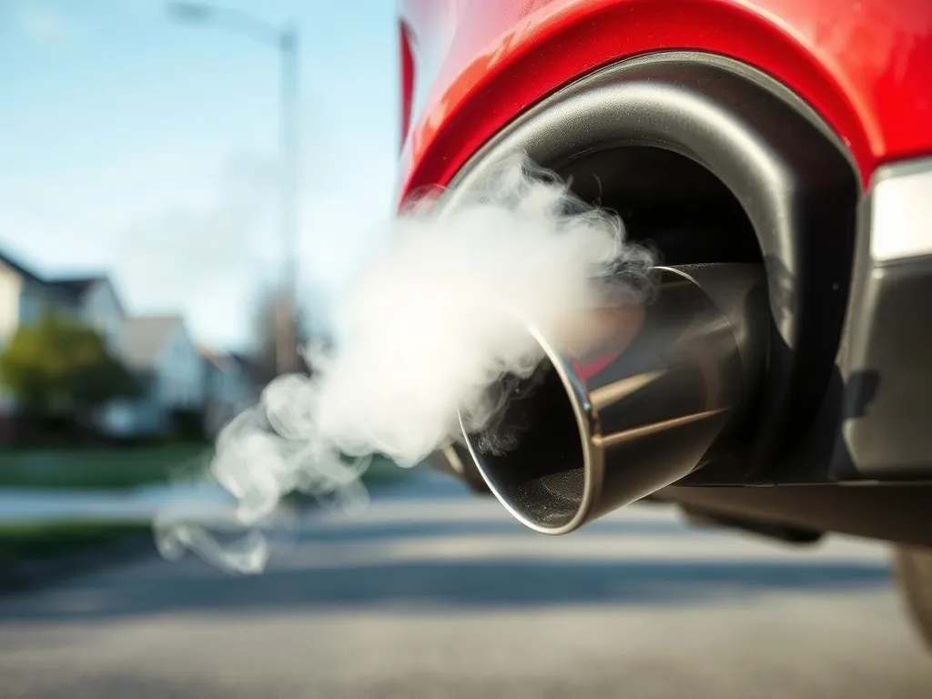 Dlaczego auto kopci na biało? Oto najczęstsze przyczyny